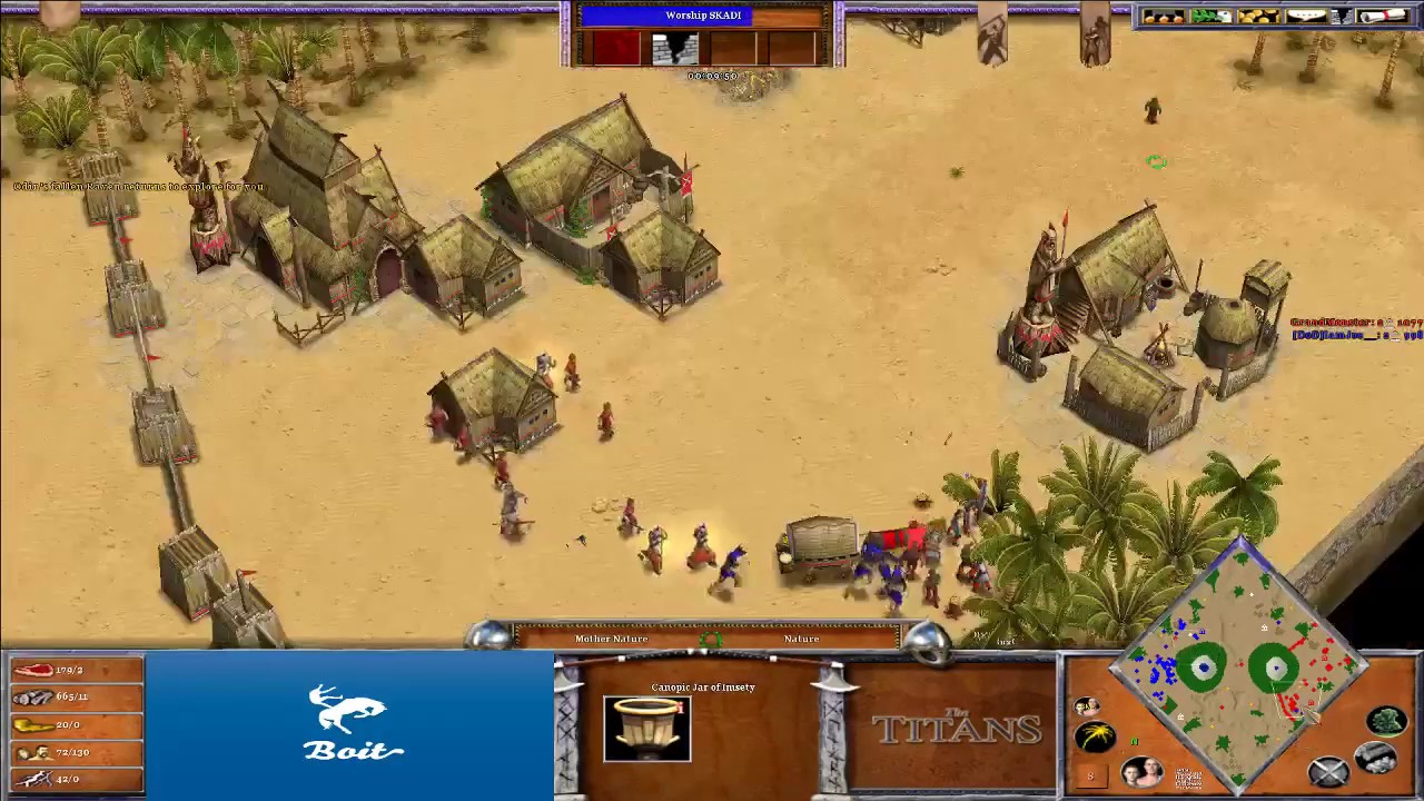 [DoD]Joe vs GrandMonster - Age of Mythology: The Titans (Game 2)