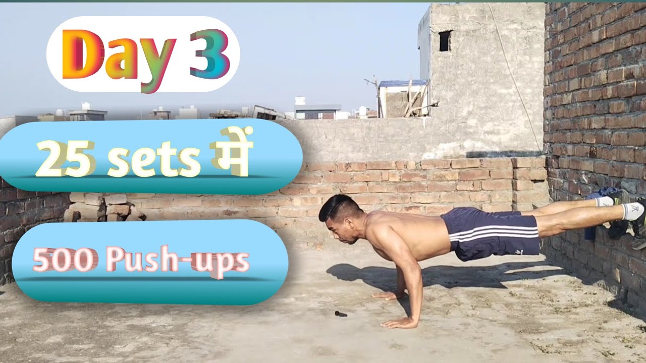 500 Push-ups challenge 30 days || 500 push ups everyday # ...