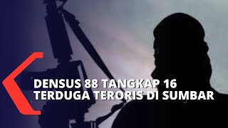 Densus 88 Tangkap 16 Orang Terduga Teroris Jaringan NII di Sumbar