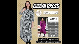 LuLaRoe Evelyn Dress - Size & Fit w/ Stacy Haines