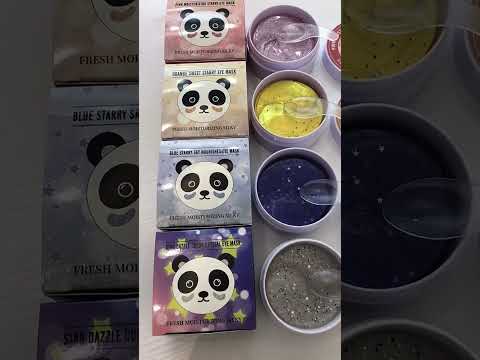 Гидрогелевые патчи для кожи вокруг глаз Sersanlove Star Collagen Eye Gel Mask, 60 шт, видео 1