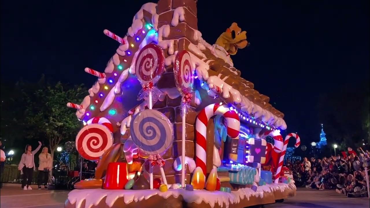 A Christmas Fantasy Parade Nighttime (2022) Disneyland YouTube