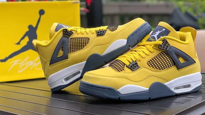 (The Alternative) Air Jordan 4 Lightning ⚡️ Review and On Foot!