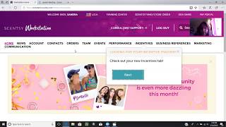 Scentsy workstation Profile