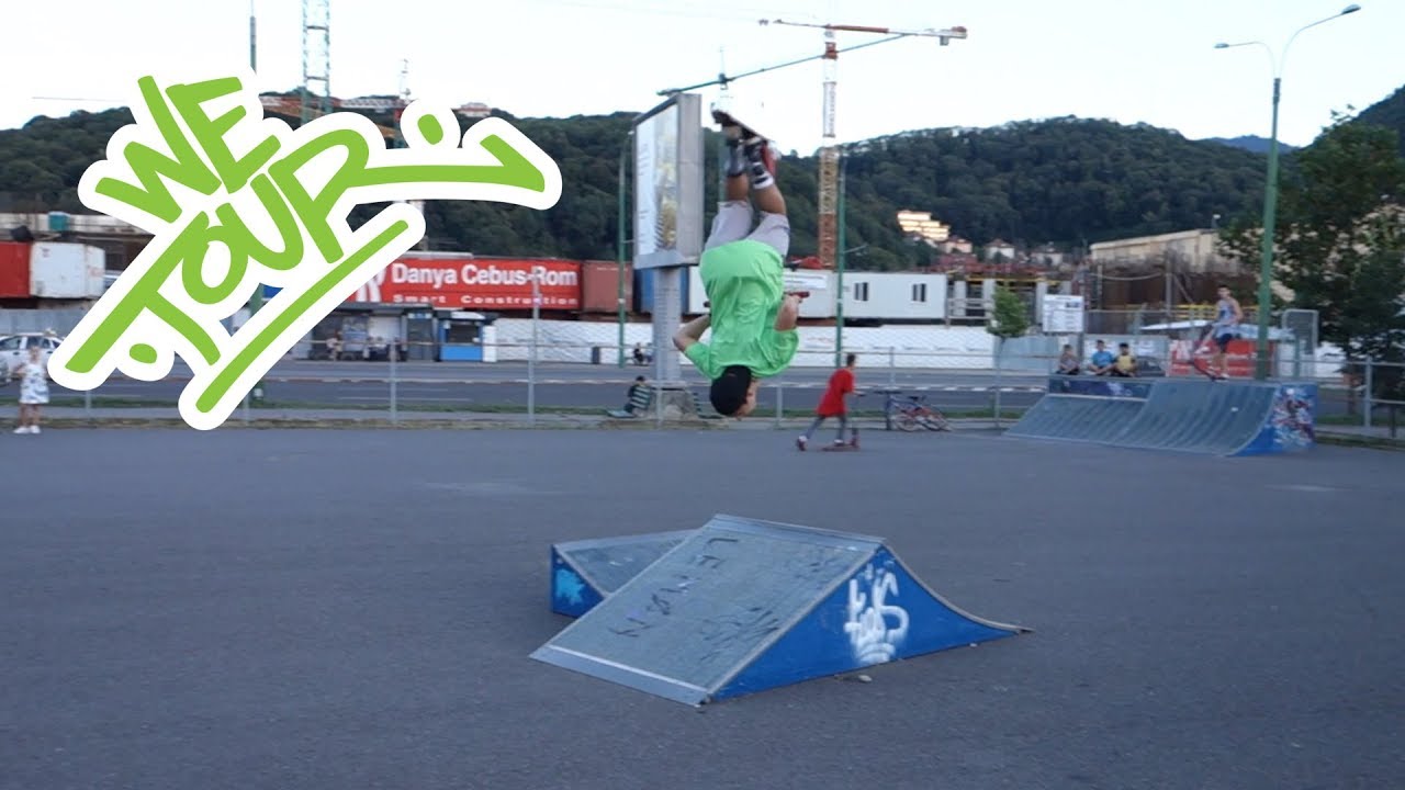 BACKFLIP IN ACOPERIS CU ALIN ADAM !