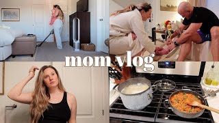 mom vlog | I can't do this anymore...family life, cook, clean & workout with me!