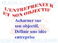 Comment un entrepreneur doit sacharner sur son objectif 