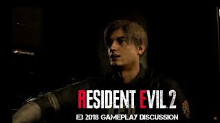 Resident Evil 2 Remake Live E3 2018 Gameplay Demo Analysis + Discussion!