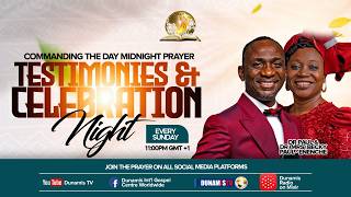 COMMANDING THE DAY MIDNIGHT PRAYER || TESTIMONIES AND THANKSGIVING NIGHT REBROADCAST || 29-06-2026