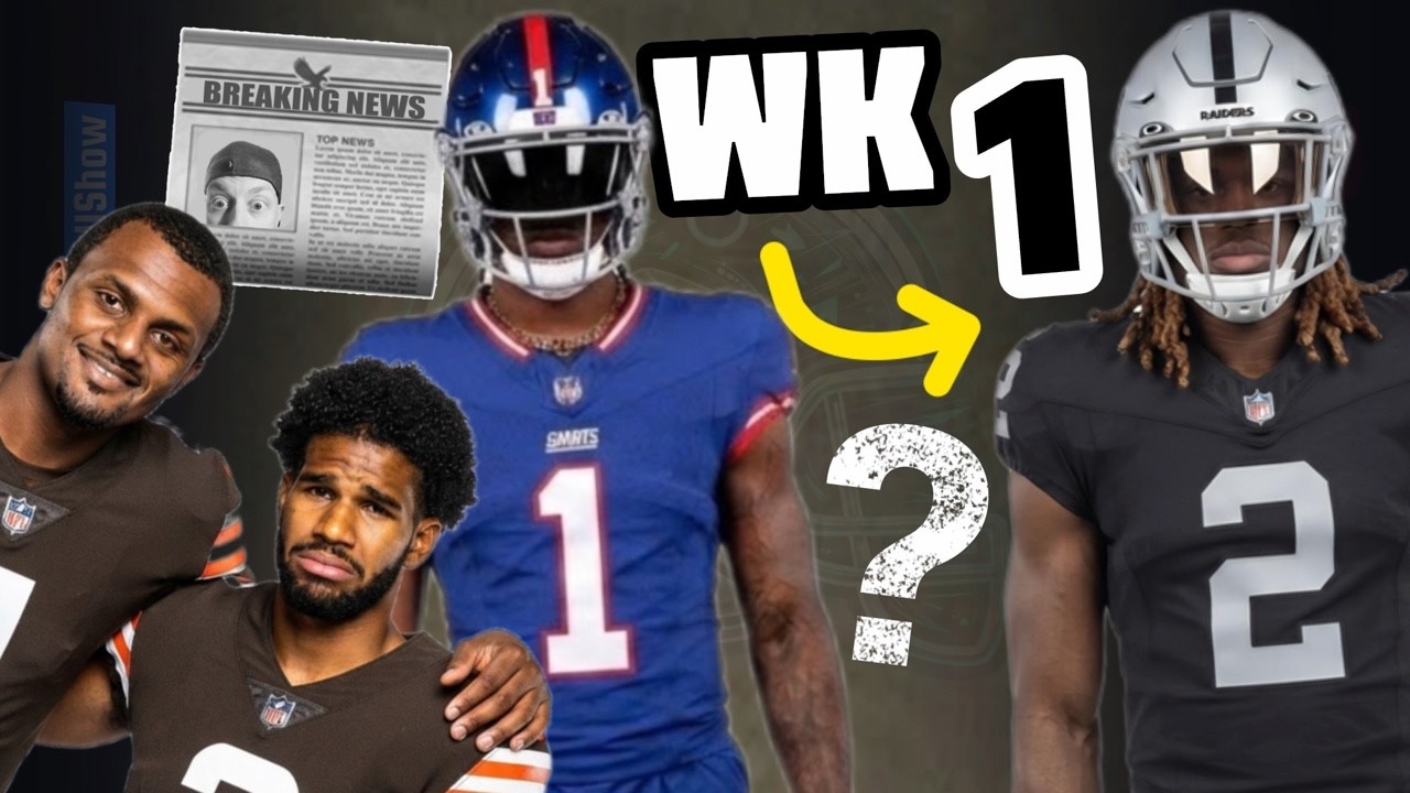 Malik Nabers trending for Week 1.. is Ashton Jeanty?