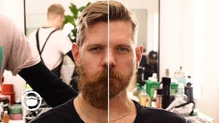 Amazing Haircut & Huge Beard Transformation