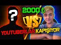 BÜYÜK KARŞILAŞMA! YOUTUBERLAR KAPIŞIYOR! 2000 TL ÖDÜLLÜ VS ATTIK! | PUBG Mobile Youtuber 1vs1 Serisi