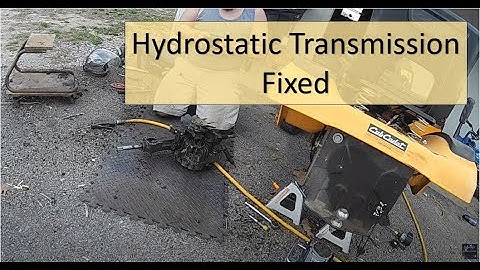 Cub Cadet XT1 LT46"  Transmission Repair | Low Fluid