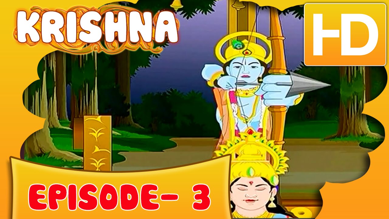 Bal Krishna | Krishna Kills Kansa | Animated Cartoon Story In Hindi |  Episode 3 | Kahaniyaan - YouTube
