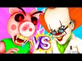 Piggy vs Pennywise - La Película (Español Bob Animación Recopilación Parodia Animada 3D)