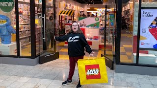 FIRST TRIP to the LEGO STORE!! Woodland Hills Mall. Tulsa,Oklahoma