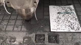 Utech Cnc Routermachine--25Mm Pvc For Cutting Round Pattern