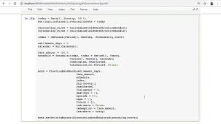 QuantLib notebooks: mischievous bond conventions