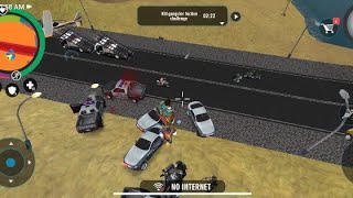 Real gangster crime new game dancing gun Fly Airplane destroy vehicles #gaming Android Gameplay