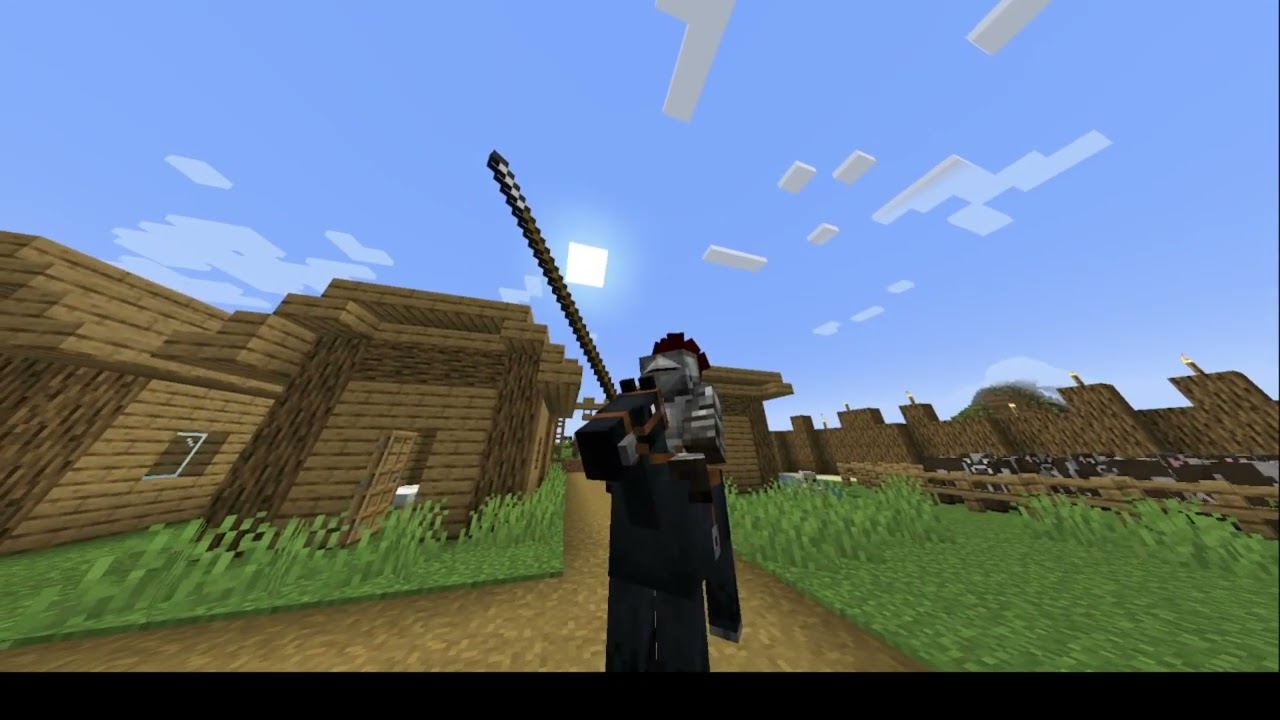 Lone Knight Builds A Camp