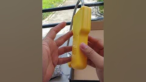 Unboxing video of Yeezou Gas Detector