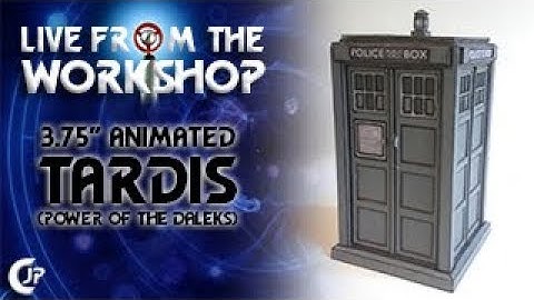 Live From The Workshop : 3.75" Animated TARDIS (Power Of The Daleks)