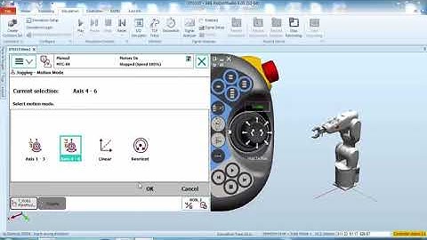 ABB Robot studio - How to move the robot in JOG mode