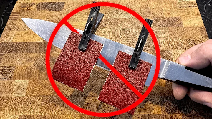 НОЖ, острый как бритва, за 1 минуту! Простая точилка, а работает как по волшебству!