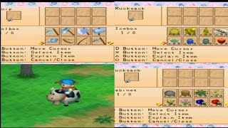 Harvest Moon Back To Nature - PlayStation - Cheat Codes #emulator #cheatcodes #psone