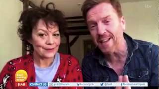Damian Lewis & Helen McCrory launch FeedNHS on Good Morning Britain