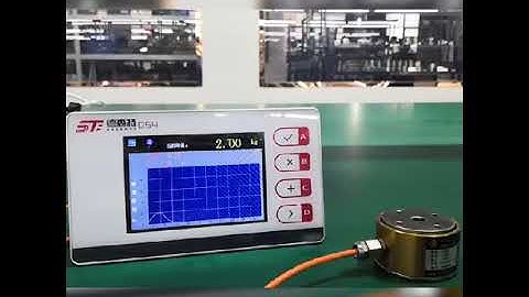 Load cell instantaneous force measurement