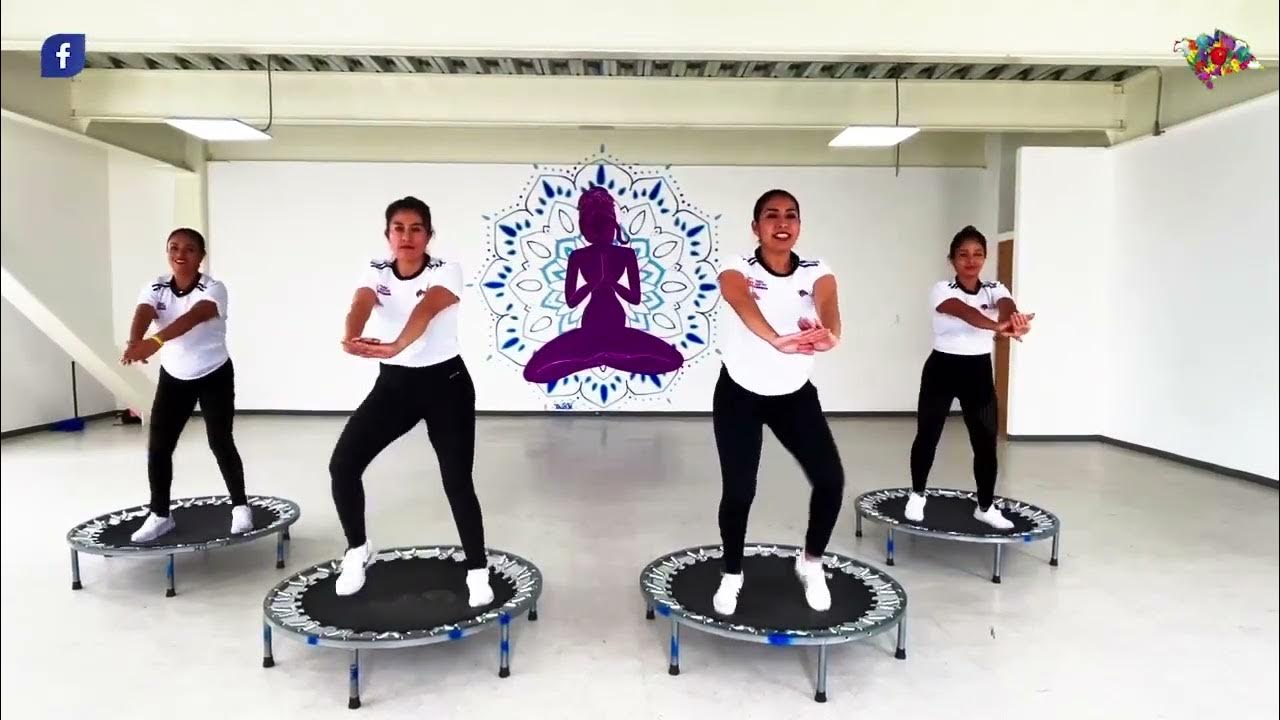 Clase para principiantes de Jumping Fitness o mini trampolín - Nuevas  rutinas Clase 2 