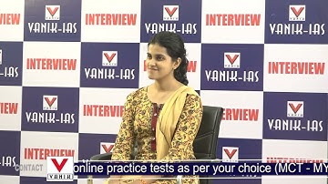 OCS MEGHANA MOHAPATRA || RANK  60 || OPSC - 2021 ||  OAS || MOCK INTERVIEW  #vanikias