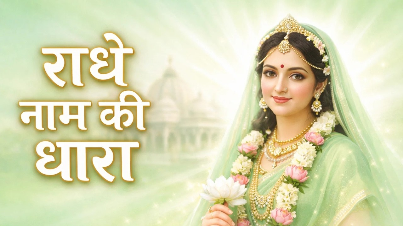 राधे नाम की धारा | राधा रानी का मधुर शांति भजन | पारंपरिक भक्ति गीत