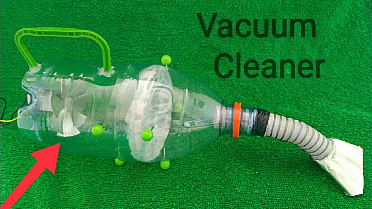 How To Make Vacuum Cleaner using bottle.Как сделать пылесос с помощью