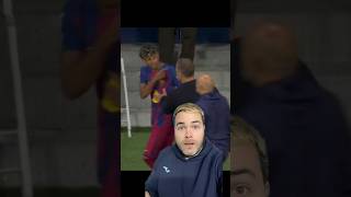 Cabreo de Lamine Yamal #lamineyamal #enfado #fcbarcelona #hansiflick #atleticomadrid