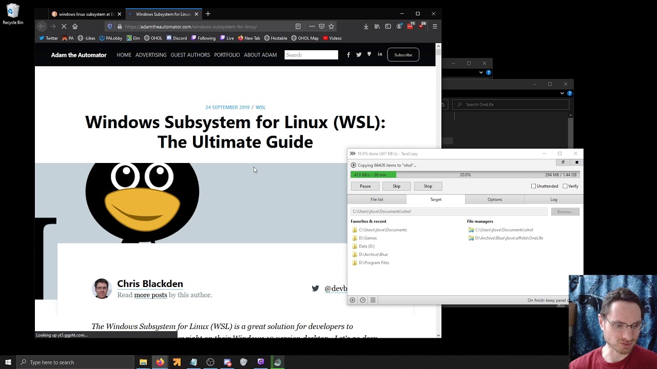 Rebuilding cross compiler environment - perhaps Windows Linux? - YouTube