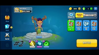 Spell Arena Battle Royal gameplay best spell  Dryad Priestess Combo「Android」 screenshot 5