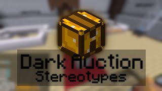 The Dark Auction experience on Hypixel SkyBlock! | Stereotypes