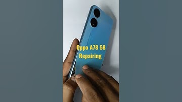 oppo A78 5g repairing # oppo A78 disassembly # oppo a78 back cover open