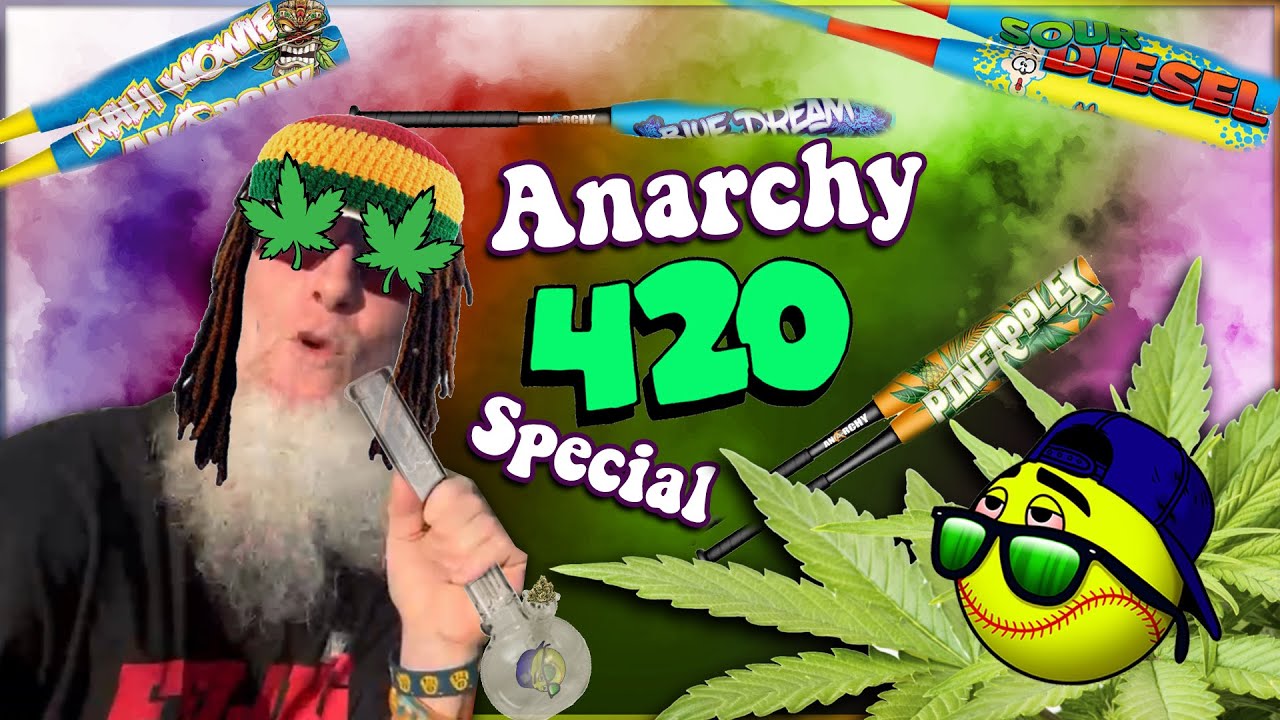 Softball Junkies 420 Special Anarchy USA Weed Bat Line review! YouTube