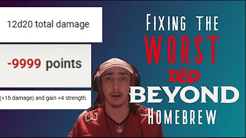 I fixed D&D Beyond's WORST Homebrew