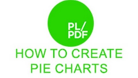 How to create pie charts with PL/PDF