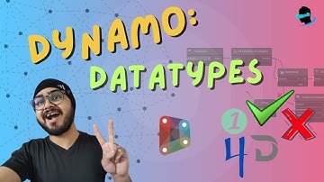 Dynamo: Strings and other data types | Number | Double | Boolean | Training Course-Dynamo Tutorials