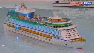 'VOYAGER of the SEAS' RC CRUISE SHIP - AMAZING SCALE DETAIL IN CLOSE UP
