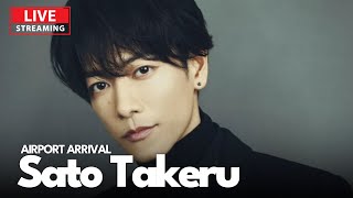 [LIVE] 사토 타케루(佐藤健) 김포공항 입국 | Sato Takeru Airport Arrival