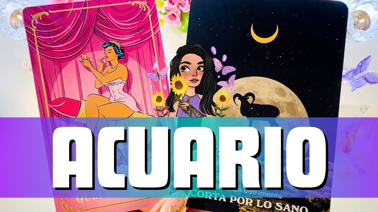 ACUARIO ♒️ DEJAS A TODOS CON LA BOCA CERRADA CON ESTO Q LOGRAS!! UN ...