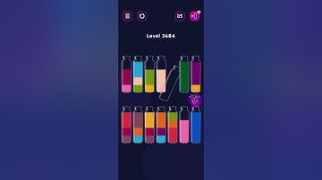 Get Color Level 3684 #colorgames #watersortpuzzle #watersort #watersortgame