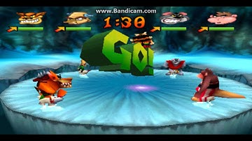 Crash Bash - review - Melt Panic ( Crystal challenge )