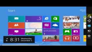 Day 1 Exploring Start Screen Mode-Desktop Mode Running IE 10 Desktop Mode-Windows Mode